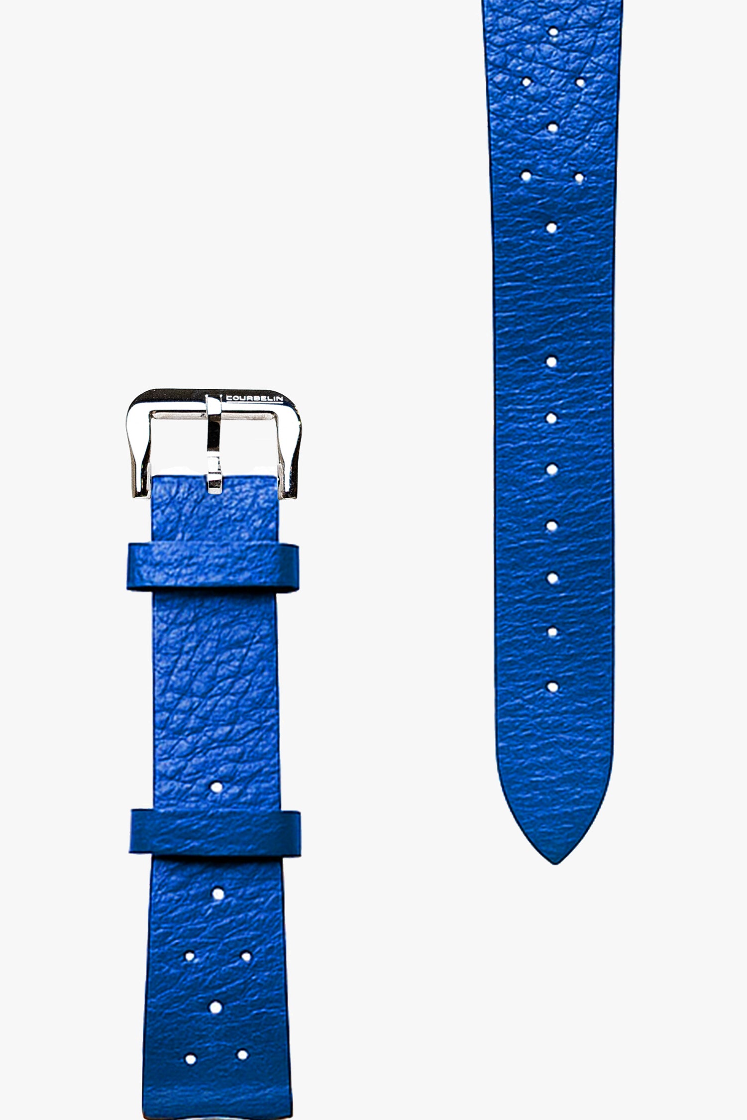 Bracelet Tropic Cuir - Bleu Electrique