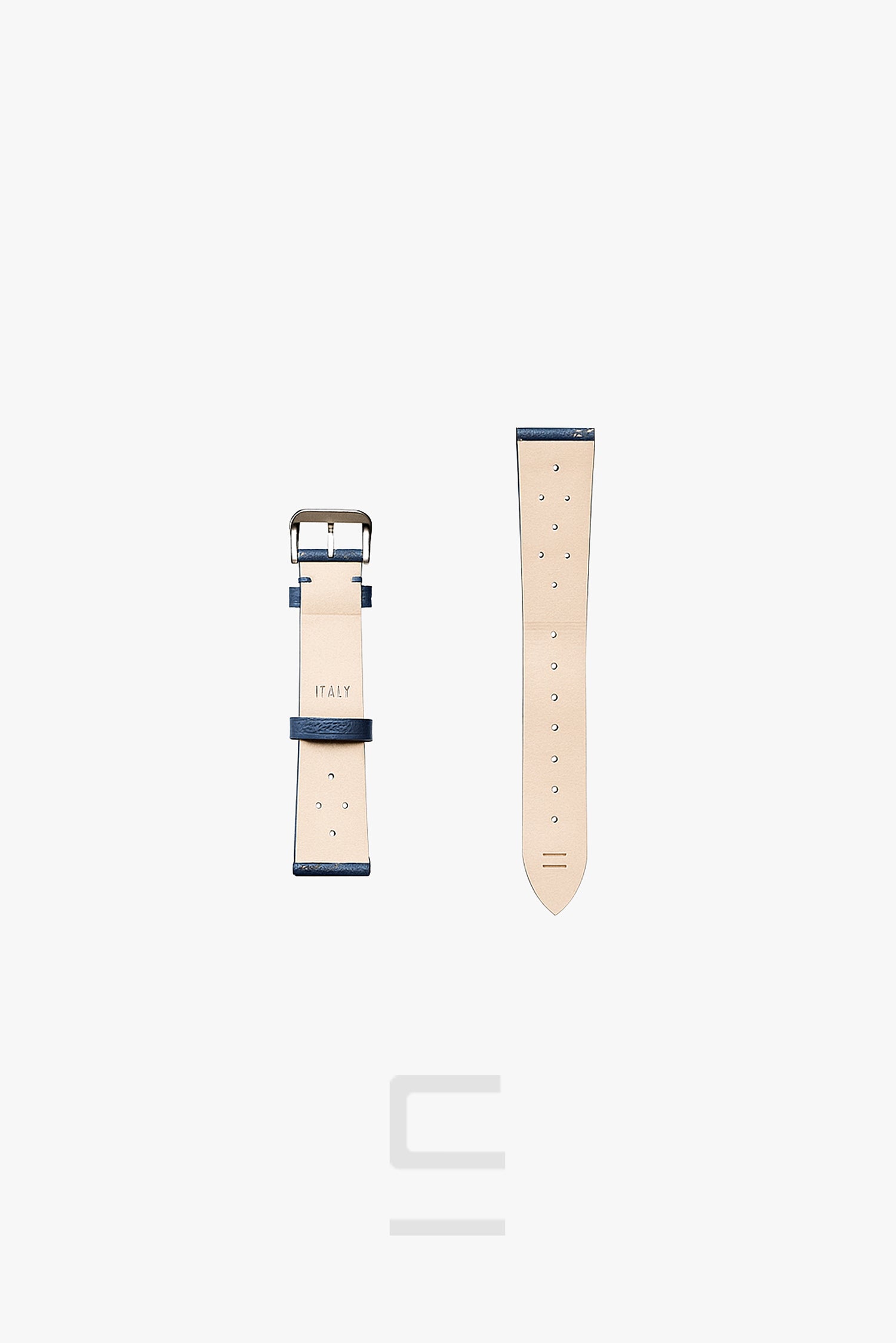 Bracelet Tropic Cuir - Bleu Electrique