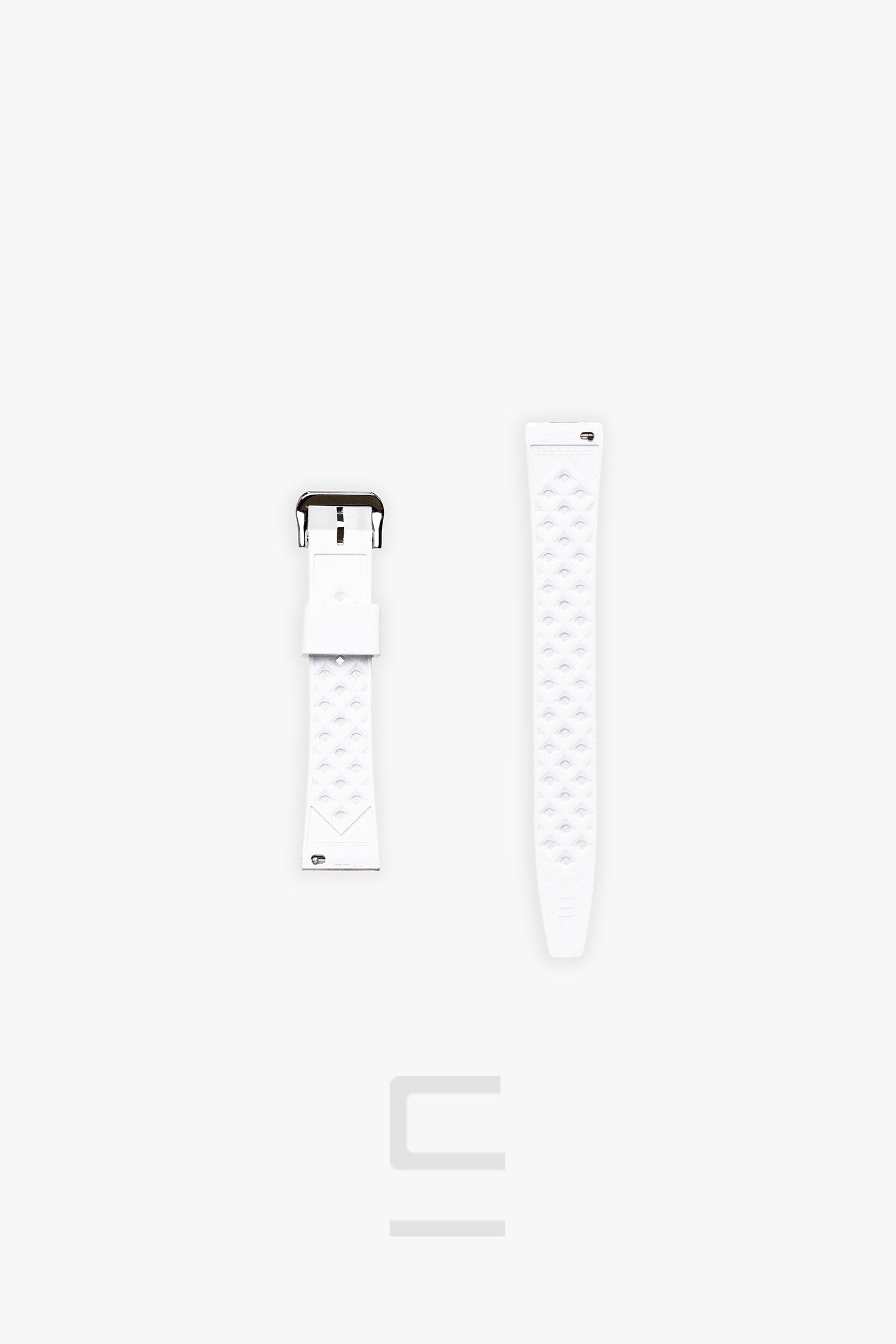 Bracelet Tropic Caoutchou Blanc