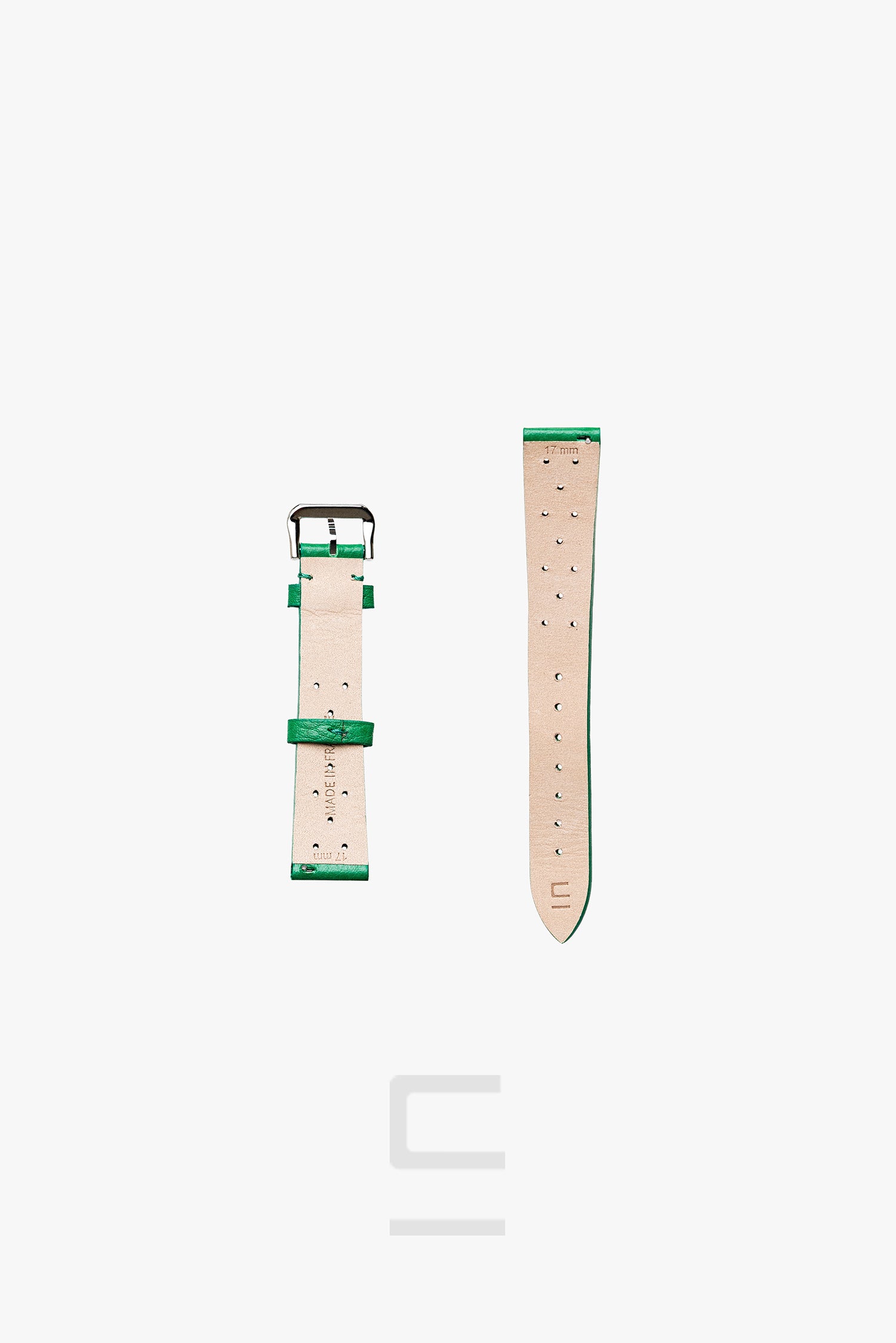 Bracelet Tropic Cuir - Vert Anglais