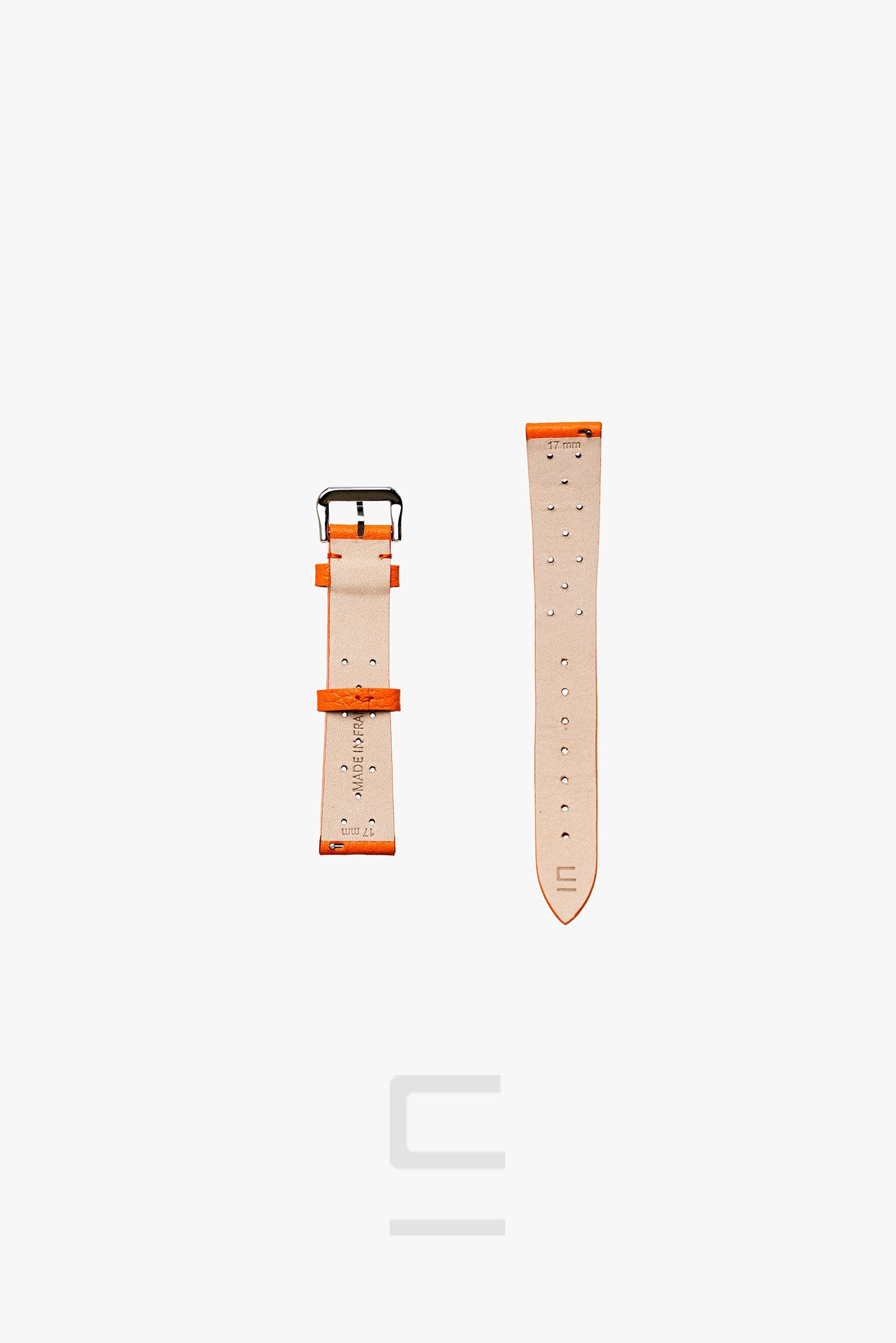 Bracelet Tropic Cuir - Orange